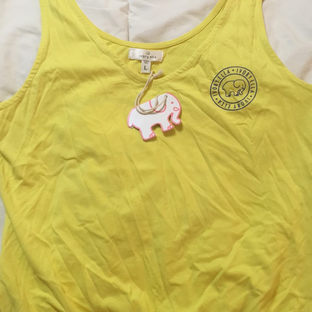 Ivory Ella • verbena romper • yellow • NWT - Picture 3 of 4